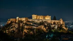 Athens Acropolis Parthenon Ruins