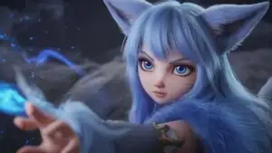 Azure Mystic Fox
