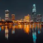 Bangkok River Night Reflections