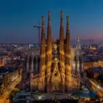 Barcelona Sagrada Familia View