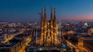 Barcelona Sagrada Familia View