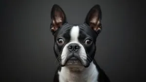 Boston Terrier Classic Black White
