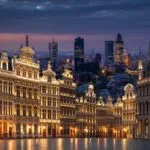 Brussels Grand Place Guildhalls