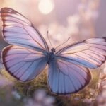 Butterfly Wings in Soft Focus Pastel Tones
