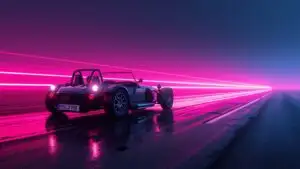 Caterham Seven 620R Minimalist Fun