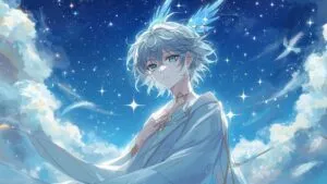 Celestial Anime Boy Art