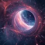 Cinematic Wormhole Travel Abstract Tunnel