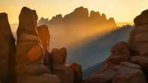 Crimson Canyon Sunset Drama