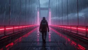 Death Stranding Sam Porter Bridges Rain