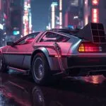 DeLorean DMC-12 Time Machine Vibe
