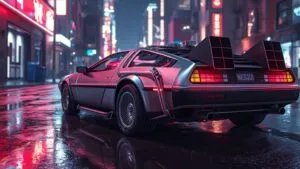 DeLorean DMC-12 Time Machine Vibe