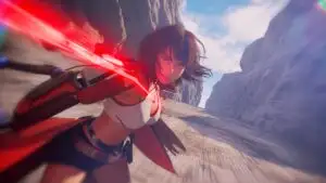 Demon Hunter Girl With Red Aura