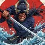 Demon Slayer Katana Water Breathing Technique Art