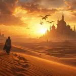 Desert Nomad Sand Dunes Journey