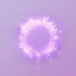 Digital Magic Spell Circle Graphic