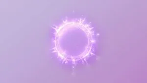 Digital Magic Spell Circle Graphic