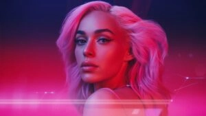 Doja Cat Neon Pink Style