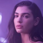 Dua Lipa Purple Mood Style