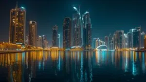 Dubai Marina Modern Towers View