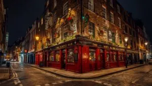 Dublin Temple Bar Pub Street