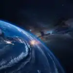 Earth’s Atmosphere Glow From Orbit
