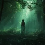 Elf Girl in Enchanted Forest