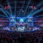 Esports Arena Stage Finals Crowd