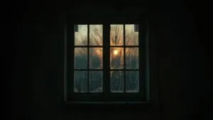 Fading Light Through Old Window