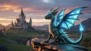 Faerie Dragon Glowing Scales