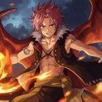 Fairy Tail Natsu Dragneel Fire Dragon