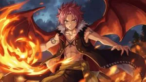 Fairy Tail Natsu Dragneel Fire Dragon