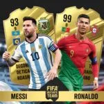 FIFA Ultimate Team Messi Ronaldo Card