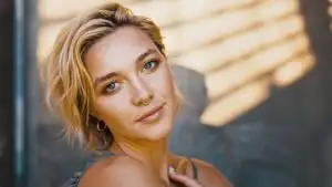 Florence Pugh Natural Gentle Look