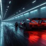 Formula 1 F1 Car Monaco Tunnel