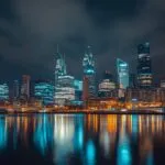 Frankfurt Mainhattan Financial District