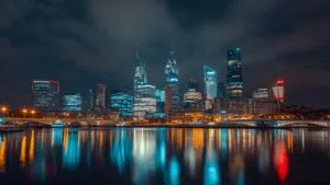 Frankfurt Mainhattan Financial District