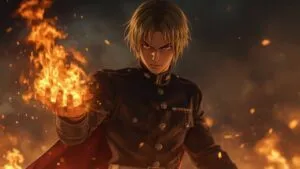Fullmetal Alchemist Roy Mustang Flame Snap
