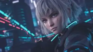 Future Rogue Neon Blade