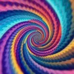 Geometric Spiral Pattern Abstract Motion