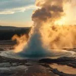 Geyser Steam Eruption Volcanic Springs