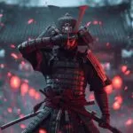 Ghost of Tsushima Jin Sakai Samurai Stance