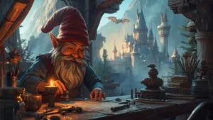 Gnome Inventor Workshop Contraption