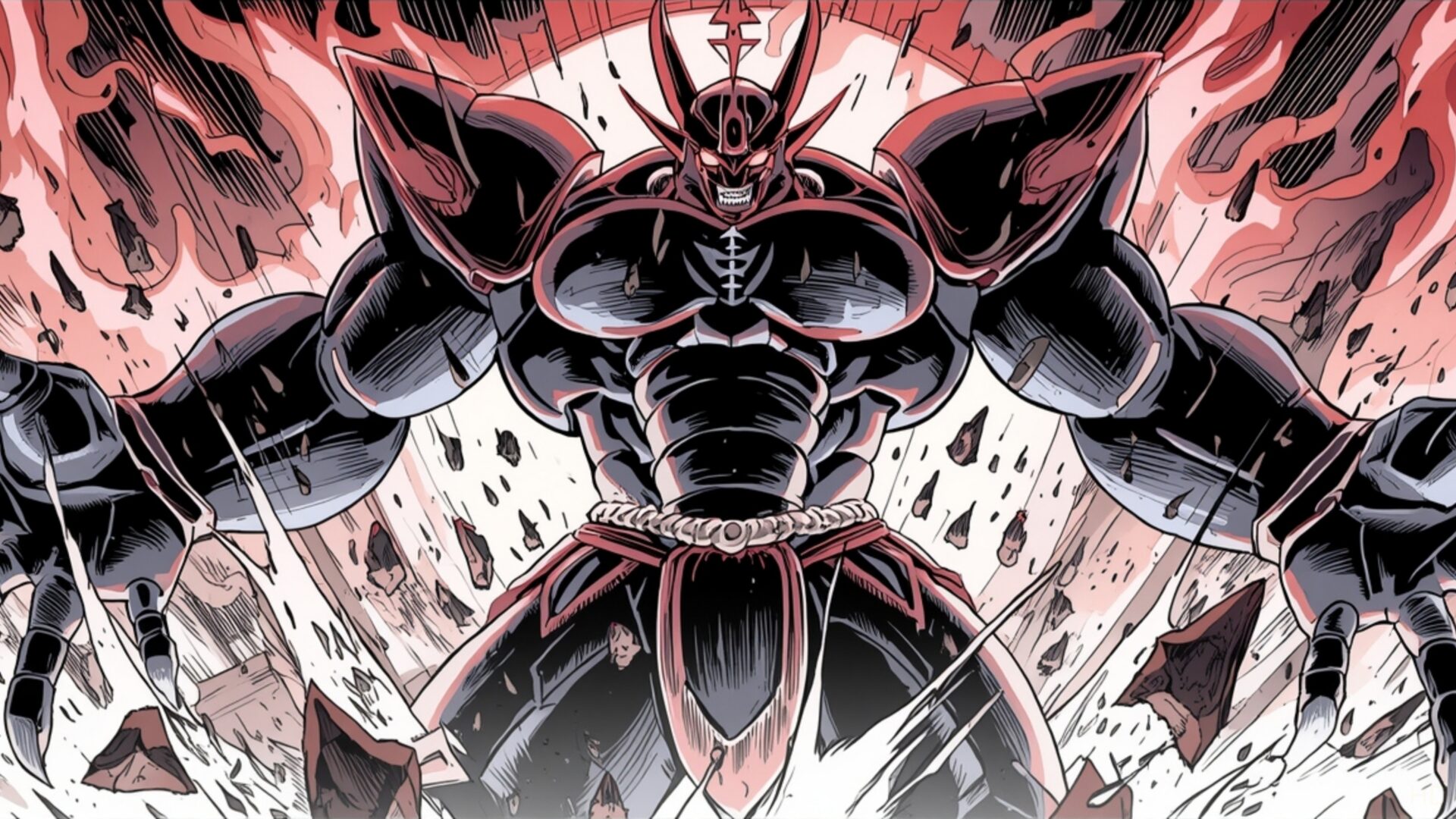 god of destruction final boss giant form wallpaper, manga, apocalyptic, dramatic, final boss, giant form, god of destruction, power, desktop, mobile, background