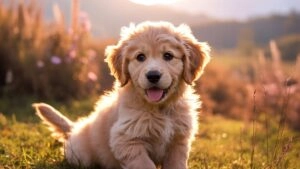Golden Retriever Puppy Aesthetic
