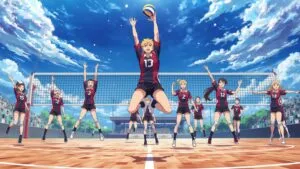 Haikyuu Karasuno Team Jump Serve