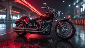 Harley-Davidson Fat Boy Chrome Detail