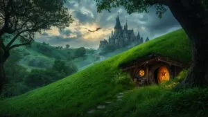 Hobbit Hole Shire Green Hills