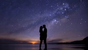 Intimate Starry Night Sky Peaceful Gentle Romance