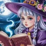 Kawaii Moonlit Spellcaster