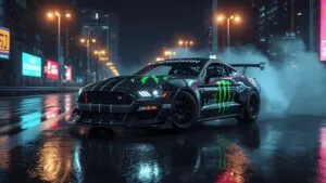 Ken Block Hoonicorn Mustang Gymkhana